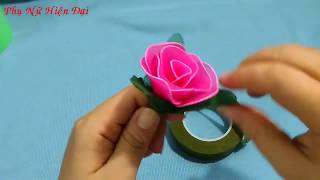 @SunnyCraft How to make Brooch Pin with  nylon stocking