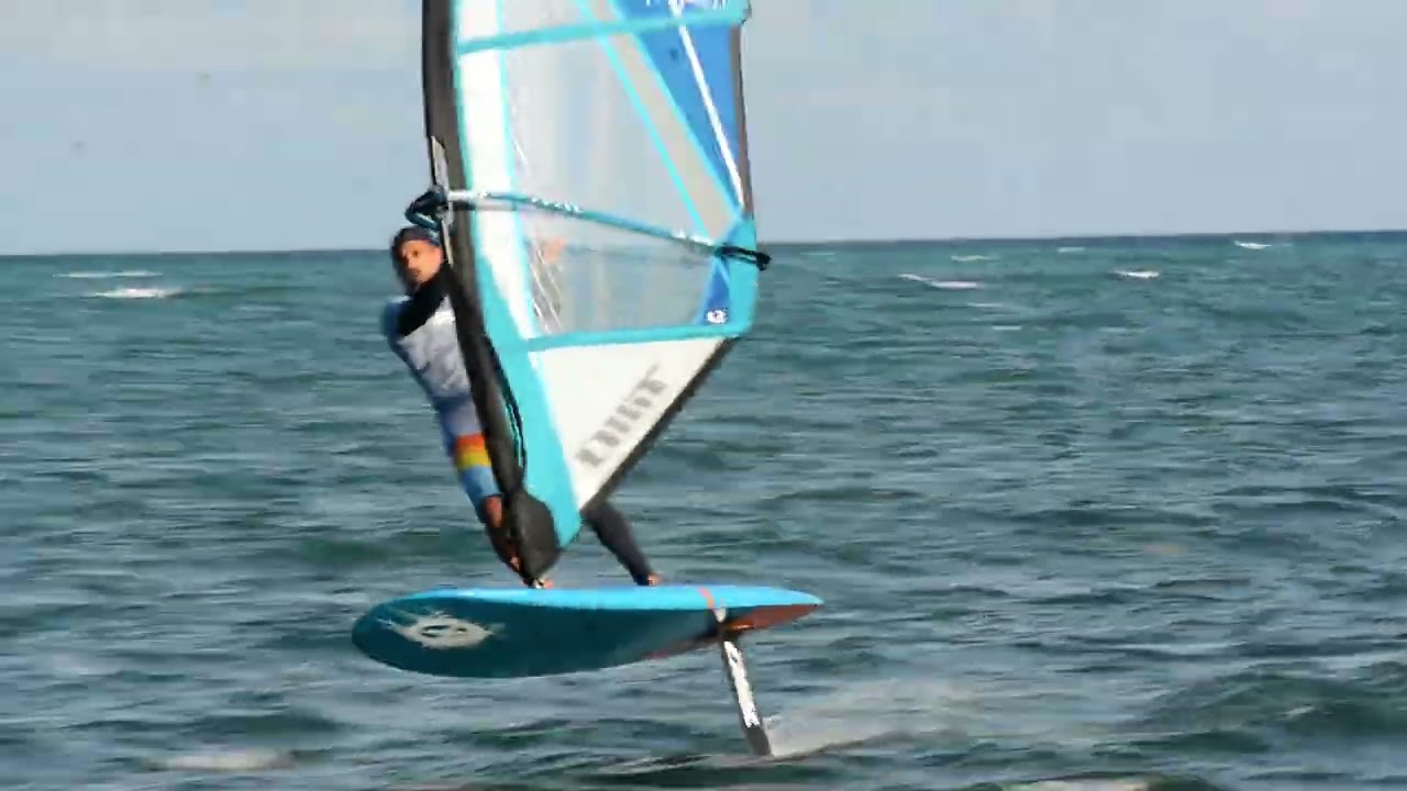 TillO Element Foil Mode | Light Wind Windsurfing 10–14 Knots | Virginia Key Miami