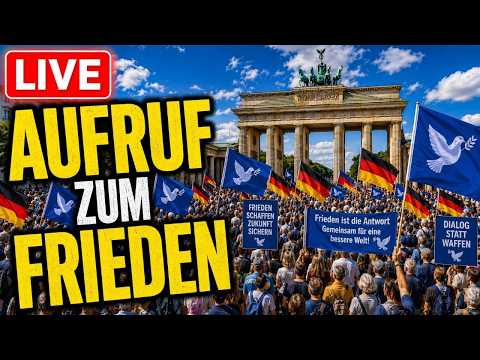 Live: ❗️"Aufruf zum Frieden❗️-Berlin 1. August 2026