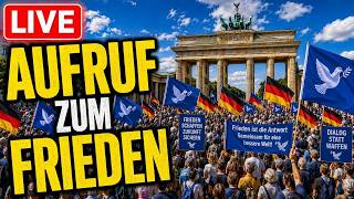 Live: ❗️"Aufruf zum Frieden❗️-Berlin 1. August 2026