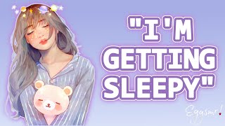 [F4A] Falling Asleep On Call With Your Long Distance GF [GF ASMR] [SLEEP AID] [1 HOUR]