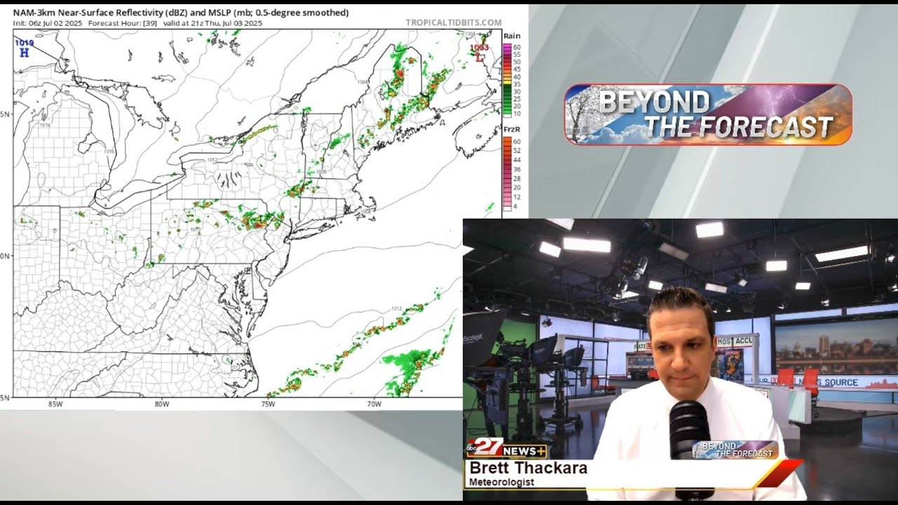 Brett's Beyond The Forecast: Dewpoints + July 4th - YouTube