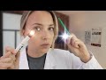 Asmr detailed eye focus exam roleplay for sleep