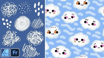 COURSE TRAILER: Textured Patterns in Affinity DESIGNER + Adobe Fresco