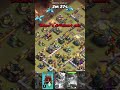 Crazy War Base Defense 😱 #cocwar #clashofclans #basebuilding #viral #gaming #attackstrategy