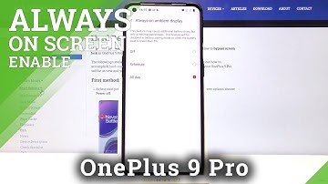 How to Activate Always On Display Option in OnePlus 9 Pro - Turn On Always On Display