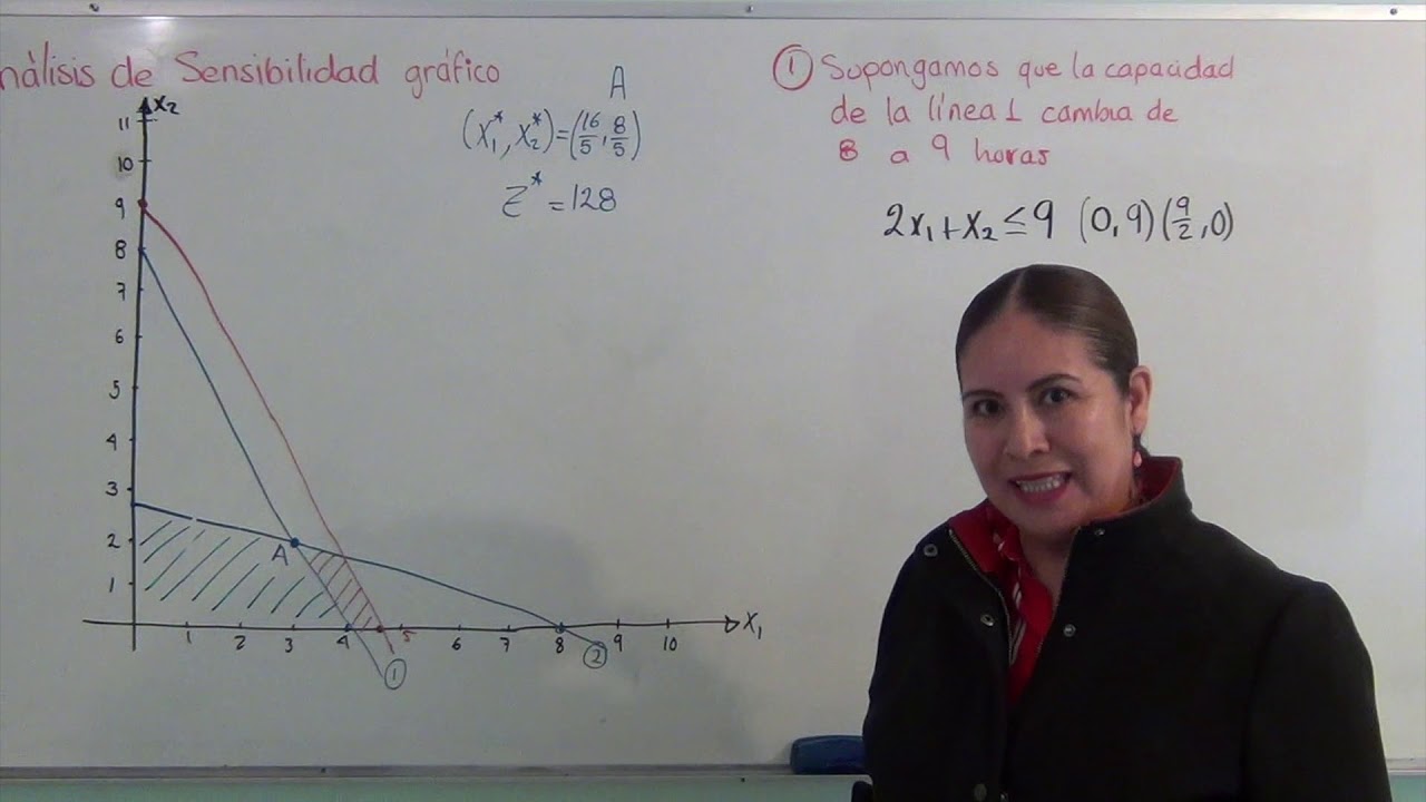 Análisis post óptimo y sensibilidad gráfico parte 1