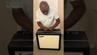 Unboxing my amazing Supro Royale 1x12 Amp! #ronjackson #supro #amplifier #suproamps