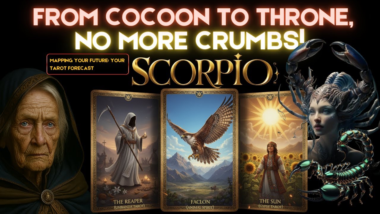 SCORPIO January 2026 - Tarot: The Architecture of Royal Power Awakening the Sovereign with Mastery