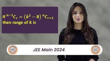 If (𝑛−1)𝐶_𝑟 =(𝑘^2−8) 𝑛𝐶_(𝑟+1)  then range of 𝑘 is
