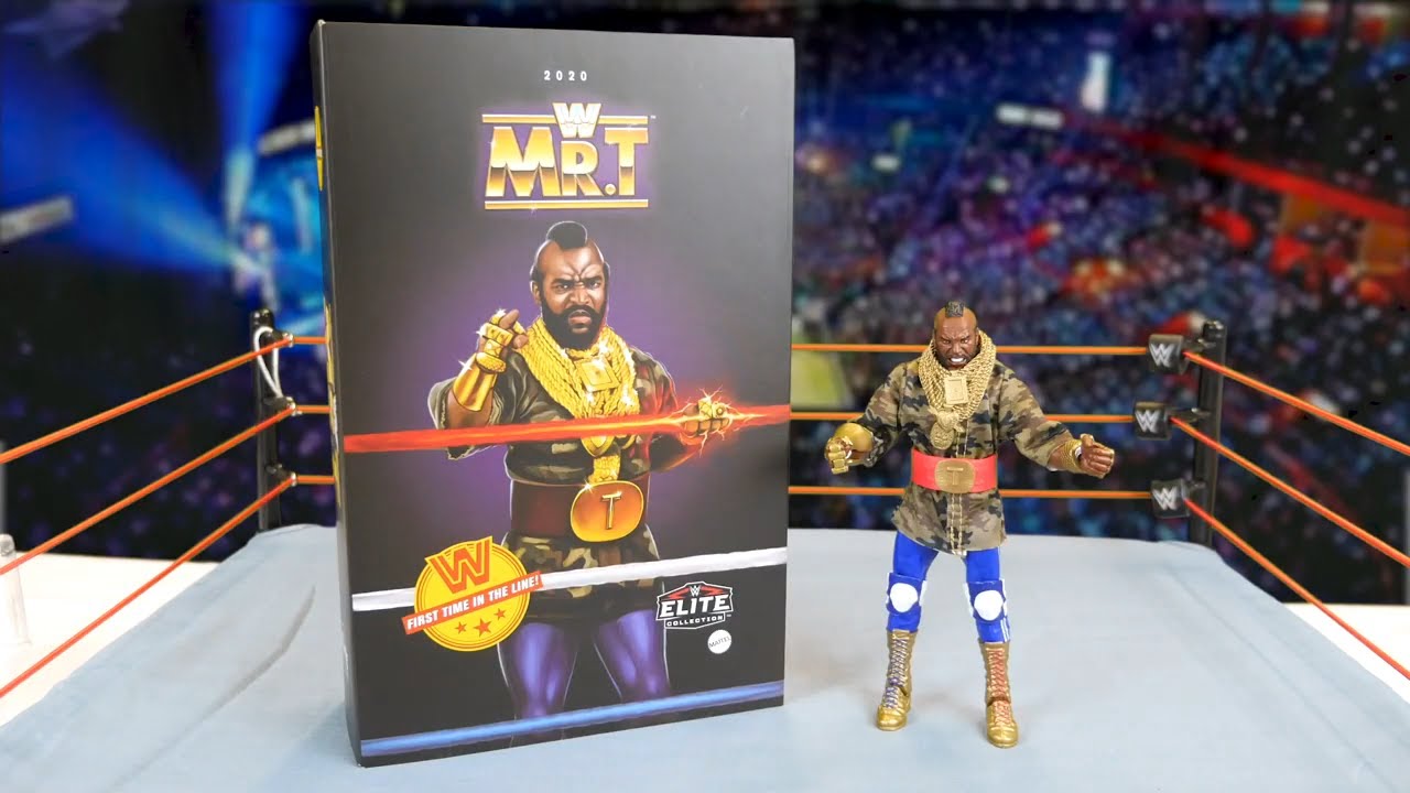 Sdcc 2020 Mr T Wwe Elite Figure Review Wwe Elite Wwe Mr