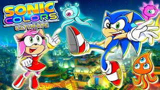 🌟 Reach for the STARS!! - Sonic & Amy Play Sonic Colors ULTIMATE!  250K Subscriber Stream screenshot 4