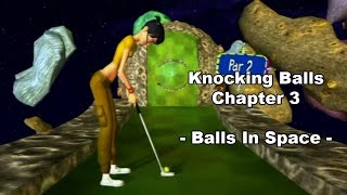 Knocking Balls 3 - 3D Ultra Minigolf - Space screenshot 2