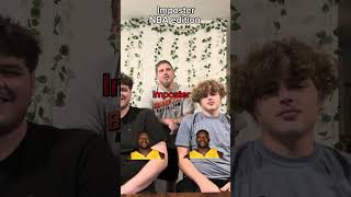 Guess The Imposter NBA Edition Part 2 #viral #imposter #nba #shorts