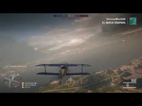 avión vs sniper