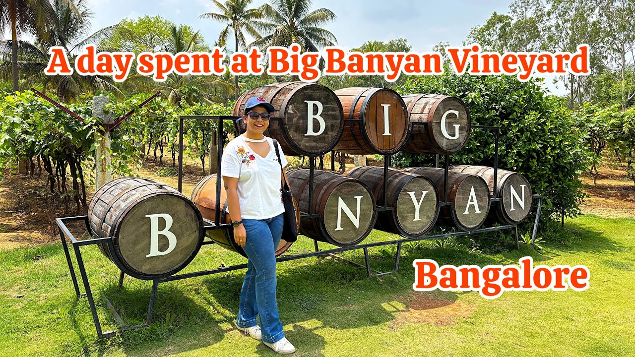 THE BIG BANYAN VINEYARD, BANGALORE REVIEW-ONLY 1HOUR FROM BANGALORE CITY , LUNCH 