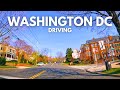 Driving Washington DC 🚙 | Arlington, VA to Wesley Heights, DC (No Sound) | Sunny Day Drive With Me