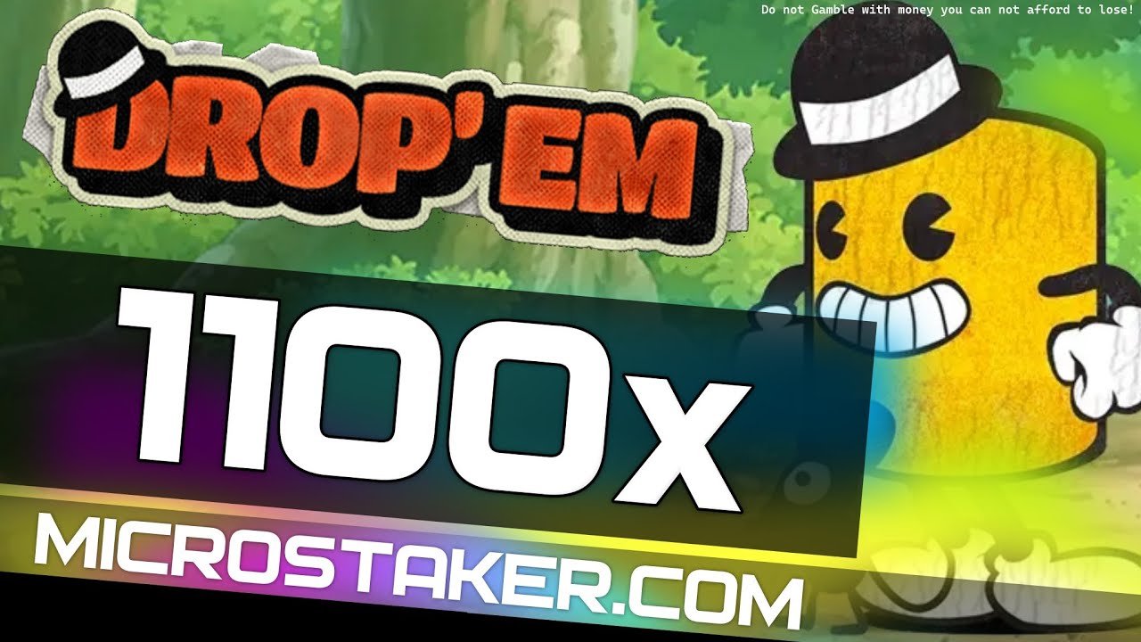1100x on Drop'em #slot by #hacksawgaming - YouTube