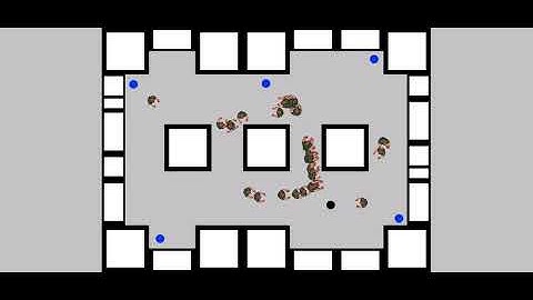 Zombie AI implemented in Unity