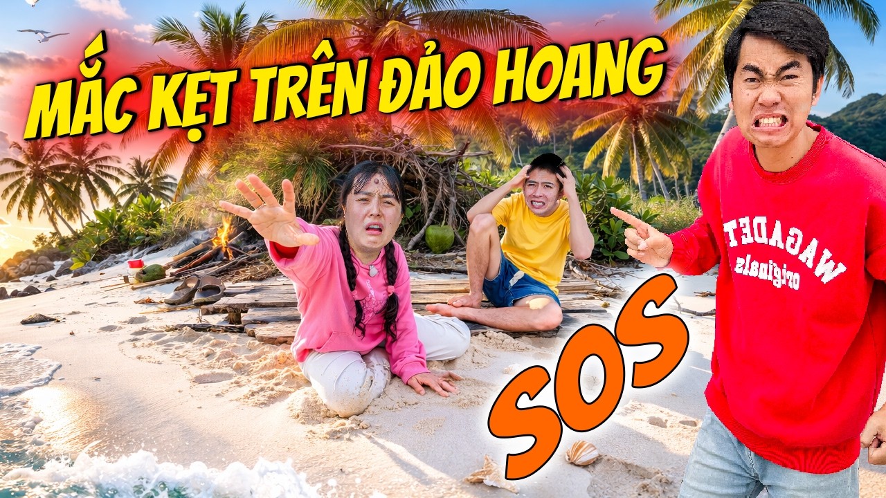 Thái Chuối Mắc Kẹt Trên Đảo Hoang Bất Ngờ Gặp Cún Bê Đê - Kỹ Năng Sinh Tồn Không Đồ Ăn, Nước Uống