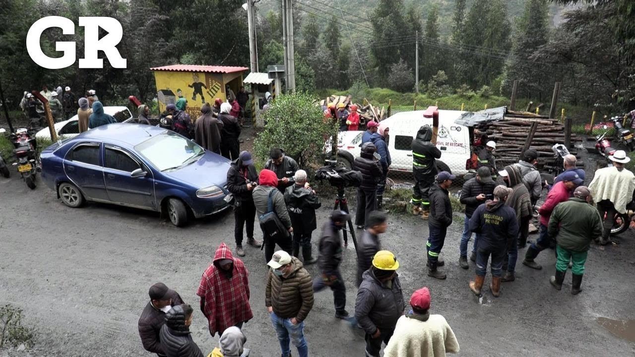 Buscan a mineros atrapados tras explosión en Colombia