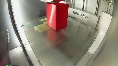 3d printing a simple 6s battery Case TPU (Timelapse)