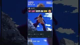MT LADY STEPS ON SERO 😂 | #animeedit #myheroacademia #anime