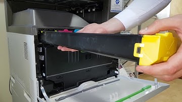Replacing Toner Sharp MX-2640, 3140 And MX-3640