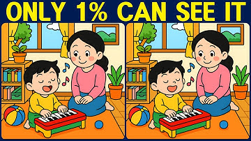 [Spot the Difference Brain Training] Use your sharp eyes and smart brain to solve this puzzle!