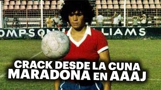 ¡Pura magia! Así jugaba el Maradona de Argentinos Juniors