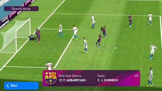 PES 2020 MOBILE AUBAMEYANG TERS RÖVAŞATA AMAZING GOAL