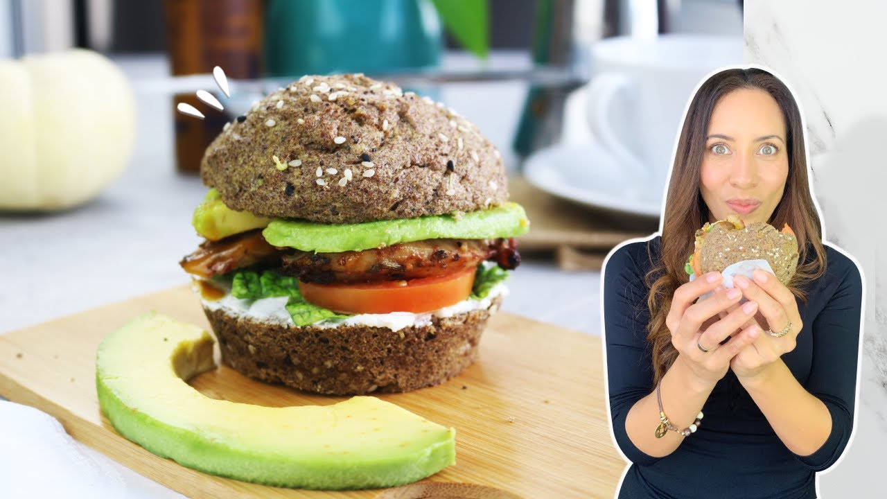 ¡No compres mas pan! Pan de linaza en 2 minutos