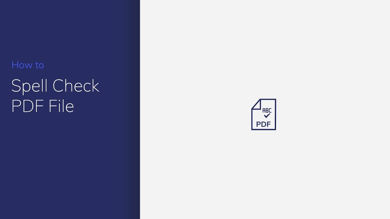 Spell Check PDF File with PDFelement - YouTube
