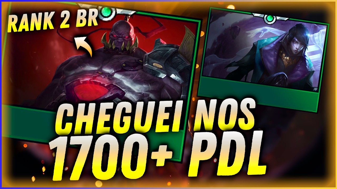 FIZ UM SION GIGANTESCO IMORTAL E CHEGUEI PASSEI DOS 1700 PDL! | Teamfight Tactics