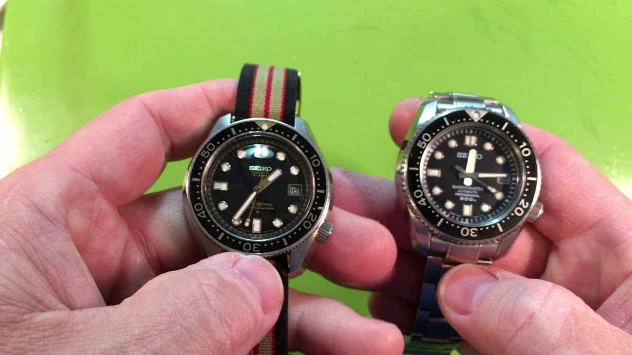 Yesterday's Watch Review, today! Seiko Marinemaster SBDX001 Part 1 - YouTube