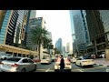 [4K] DUBAI FINANCIAL CENTRE Via Business Bay to DUBAI HILLS ESTATE Driving Tour!