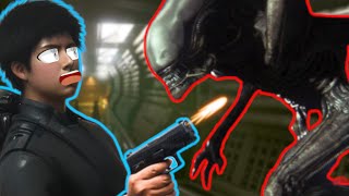 IT WONT STOP CHASING ME | Alien Isolation