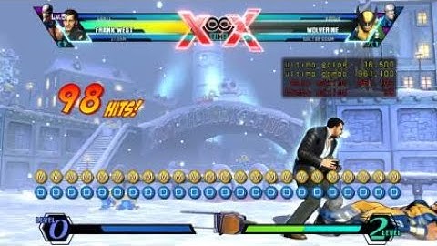 UMvC3 Storm into Frank lvl 5 DHC combo concept ft Dante