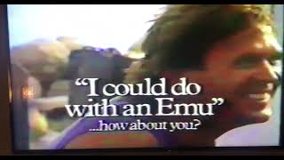 Emu Export Tv Ad 1988 I Could Do With An Emu
