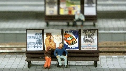 Modular Model Railroad Layout in HO scale made by Dutch Model Railroaders