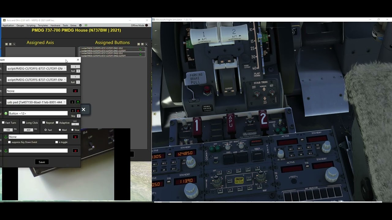 Aerosoft How To : Controlling the PMDG B737 Cutoff levers under MSFS ...