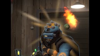 TF2 Unusual Combo - Sunbeams + Orbiting Planets + Orbiting Fire