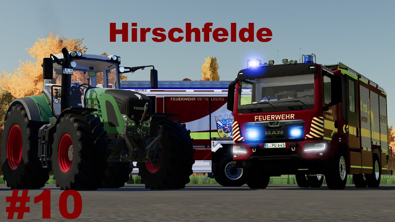 LS22 Hirschfelde Feuerwehr Einsatz zur Ölspur