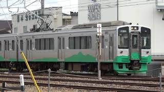 えちごトキめき鉄道ET127系V10編成構内試運転、211系ナノN319編成構内試運転　長野総合車両センター