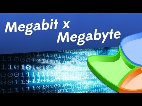 Vídeo: Diferença Entre Megabyte E Megabit