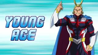 Yam young All Might  My Hero Academia