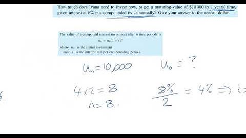 Geometric Sequences - Financial Math