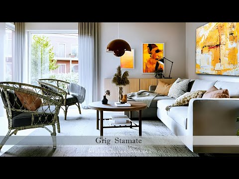 Small LIVING ROOMS with Smart FURNITURE PLACEMENT, #2