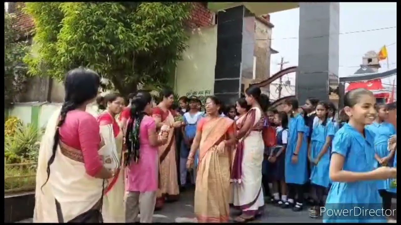 Lady Lewis Girls High school Sambalpur New Students Welcome Ceremony