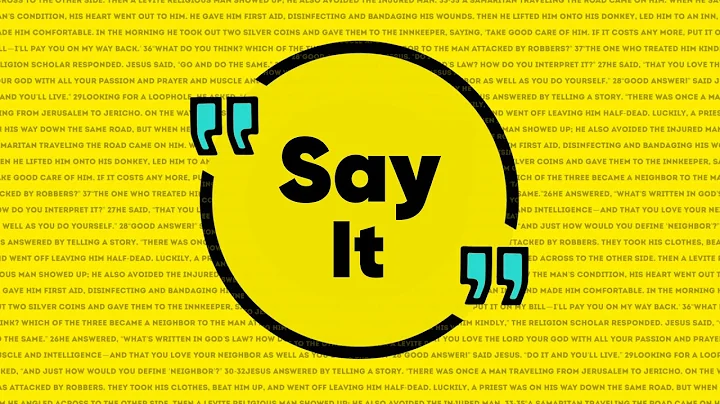 Say It | Shannon Hansen | The Well